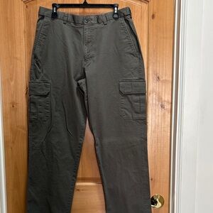 Haggar Men's Dark Gray Cargo Pants